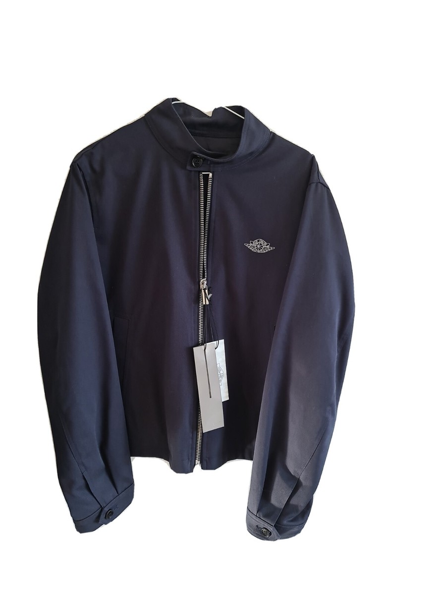 Air Dior Nike Mens Cotton Bomber Jacket Navy Size 46 BNIB Air Dior Nike Mens Cotton Bomber Jacket Navy Size 46 BNIB