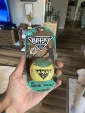 Hacky Sack The Original Footbag In Green Yellow Viral TikTok Soccer Kick Ball