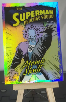 2025 Fleer Brilliants Superman Atomic Skull Revenge Squad Insert #RS-7 NM DC