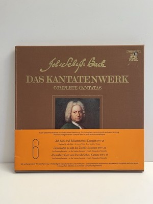 Vtg BACH Complete Cantatas Vol.6 - Telefunken Xlnt!!! | eBay