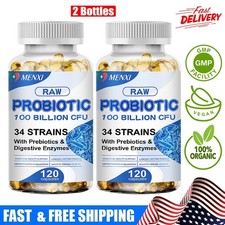 Digestive Enzymes Prebiotic  Probiotics Gas, Constipation  Bloating Relief