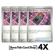 4x Team Rocket's Transceiver 178/182 x4 - Destined Rivals - Pokemon - Playset