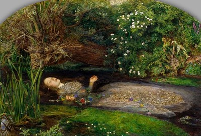 Sir John Everett Millais Ophelia Tate Britain Kunstdruck Poster Wanddeko Trend