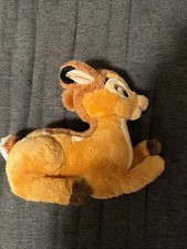 Disney Store Exclusive Authentic Original Bambi Plush Toy 13"- Excellent Cond.