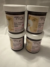 Pack Of 4 Andrea Eye Q'S Eye Make-Up Remover Pads Moisturizing 65