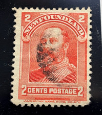 Timbre TERRE NEUVE 1898 Edouard 2c / Occasion / TR562