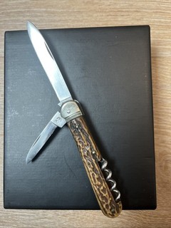 Taschenmesser Solingen Feder Messer Drücker Gustav Voss