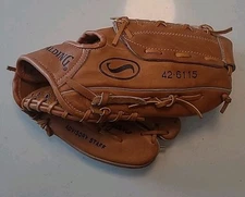 Vintage HOF Nolan Ryan Spalding RHT 42-6115 Baseball Glove Mitt  (B2-A16)