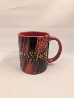 RUG LTD. Broadway Phantom of the Opera The Mask 120z. Ceramic Coffee Cup Mug New