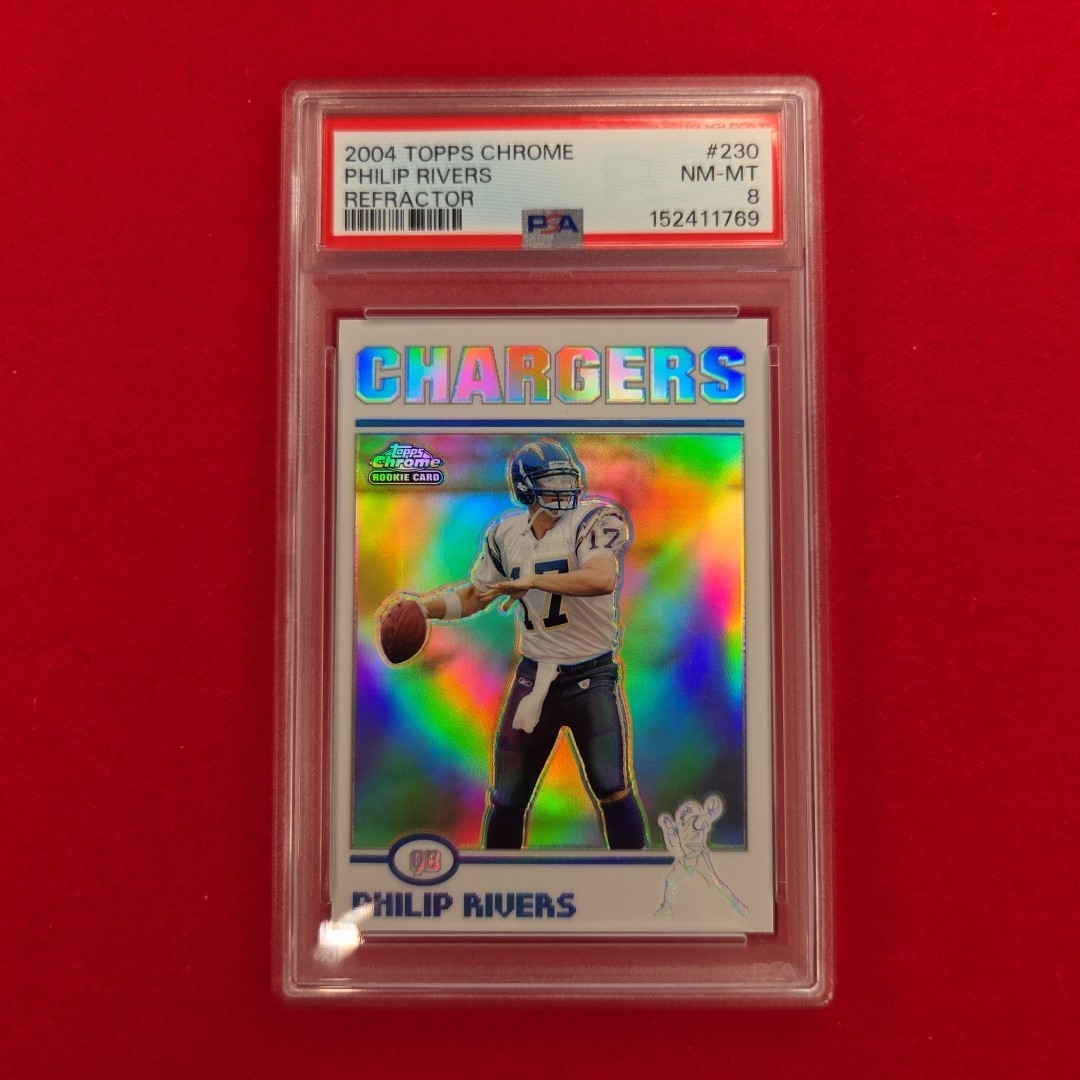 Philip Rivers Topps Chrome #230 Refractor
