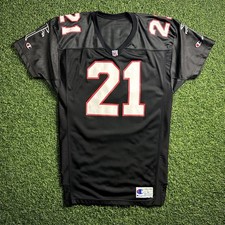 1992 Champion NFL Authentic Jersey Atlanta Falcons Deion Sanders Sz. L Vintage