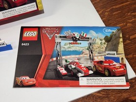 LEGO 8423 Cars 2  World Gran Prix Racing Rivalry Special Ed W/Box/ Instructions 