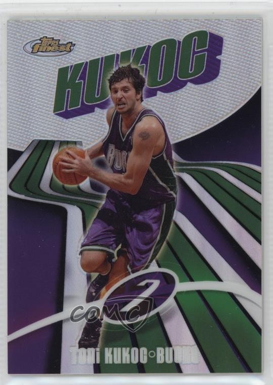 Toni Kukoc #71 Basketball Cards 2003 Finest trading card — raw and PSA graded price guide