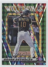 2021 Panini Mosaic Will to Win Green Mosaic Prizm Bryan Reynolds #WTW6 00gy