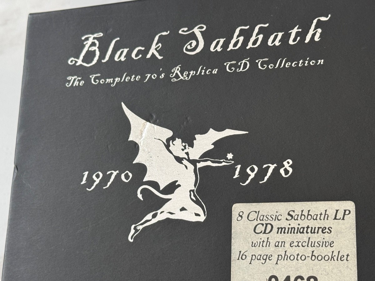 Black Sabbath The Complete 70s Replica Collection 8 CD LTD ED. BOX