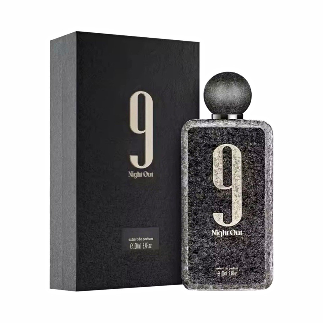 Afnan 9 Night Out Extrait de Parfum Spray, Regular Size 3.4 fl oz