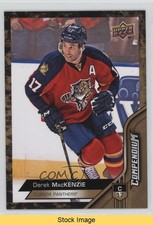 2016-17 Upper Deck Compendium Gold Derek MacKenzie #119 READ 9hd