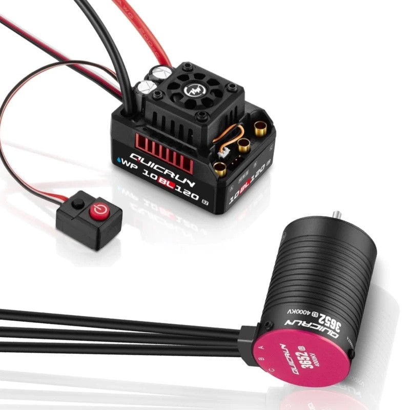 Hobbywing Quicrun Combo 10BL120 G2 ESC+3652 SL G2 3250KV Motor