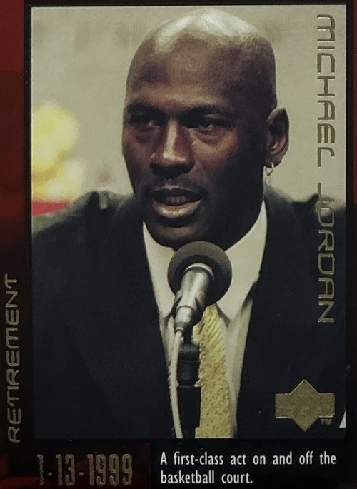 Michael Jordan PSA 8 - 1999 Upper Deck MJ Career Collection “Pure Class” -Bulls - Image 4 of 4