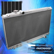 For 93-98 Toyota Supra MK4 JZA80 2JZ M/T JDM 2 Row Core Full Aluminum Radiator
