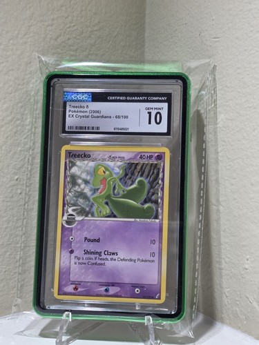 Treecko δ graded CGC 10 for sale on eBay