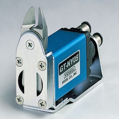 VESSEL GT-NY05R Slide Air Nipper Horizontal Push Type Gate Cut With Hose Nipple