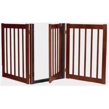 Dynamic Accents 42224 - 32 Inch 3 Panel Walk-Through Free Standing EZ Gate - ...