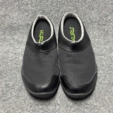 Kuru Draft 2 Slip On Mule Mesh Mens 9.5 Black Casual Comfort Shoes