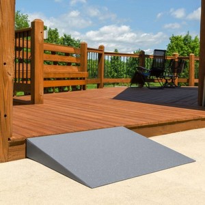 3" H - VersaRamp Lightweight Threshold Ramp by Silver Spring - 800 lb. Capacity