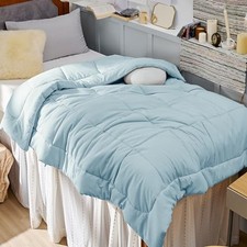 Comforter Duvet Insert - Quilted Comforters Size, All Twin XL Light Spa Blue