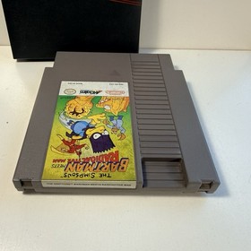 The Simpsons: Bartman Meets Radioactive Man -- Nintendo NES Game Clean & Tested