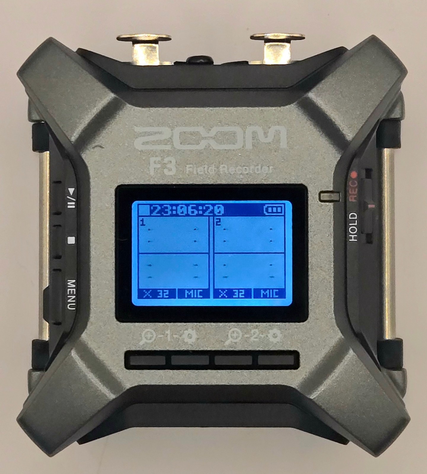 Zoom F3 2-Input / 2-Track Multitrack Portable Field Recorder