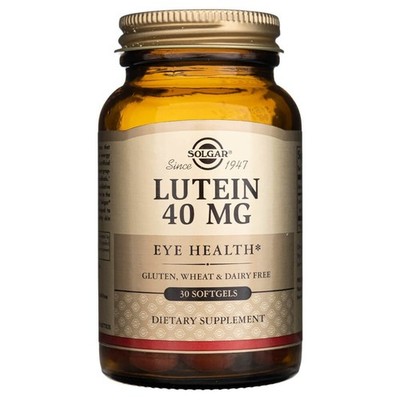 Solgar Lutein 40 mg, 30 Kapseln