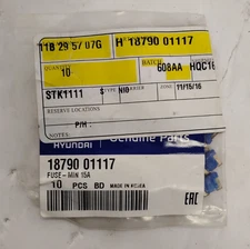 OEM 6 PCS Hyundai Mini Fuse 18790-01117