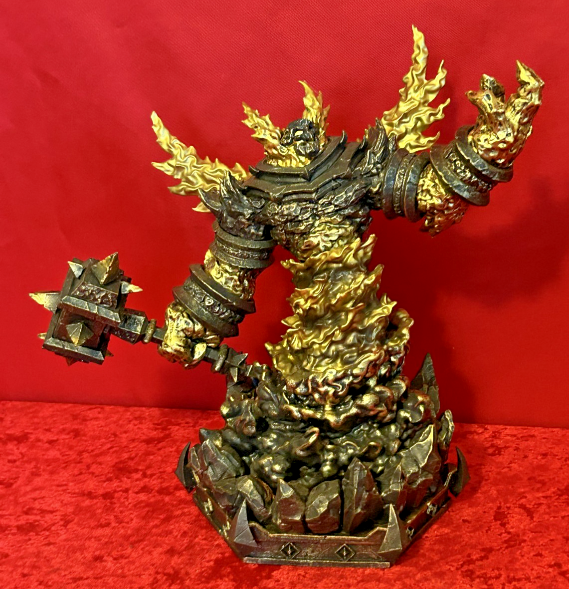 World of Warcraft 15th ラグナロス　フィギュア Ragnaros World of Warcraft 15th Anniversary Collector Edition