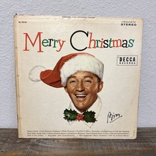 BING CROSBY MERRY CHRISTMAS LP 1955