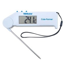 NEW OPEN BOX Traceable 4372 High Accuracy Flip-Stick Thermometer