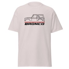 For Bronco Classic 1968 Fans Retro Offroad Truck T-Shirt Birthday Racing Unisex