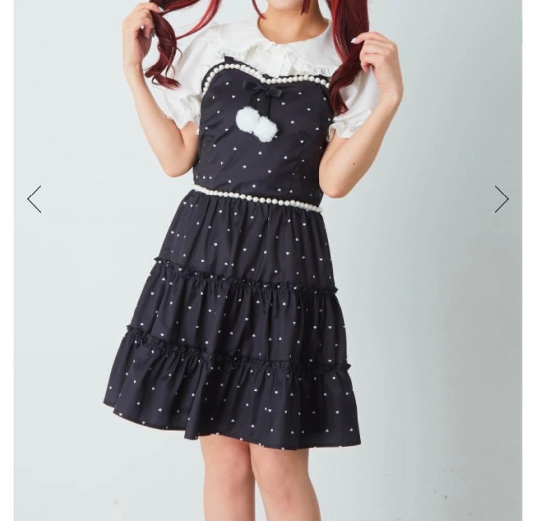 Ankrouge Heart Dot Cami Dress Spring Clothes Women’s Size S/XS Japan