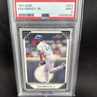 1991 Leaf - Ken Griffey Jr #372 PSA 9