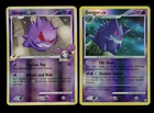 Gengar 27/130 Diamond Pearl 2007 Gengar GL 40/111 Rising Rivals Reverse Pokemon