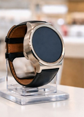 Huawei 115016.0 Smartwatch Edelstahl Leder wie neu ungeprüft Funktion unbekannt