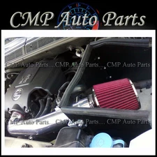 RED AIR INTAKE KIT fit 04-15 NISSAN ARMADA PATHFINDER TITAN INFINITI QX56 5.6L