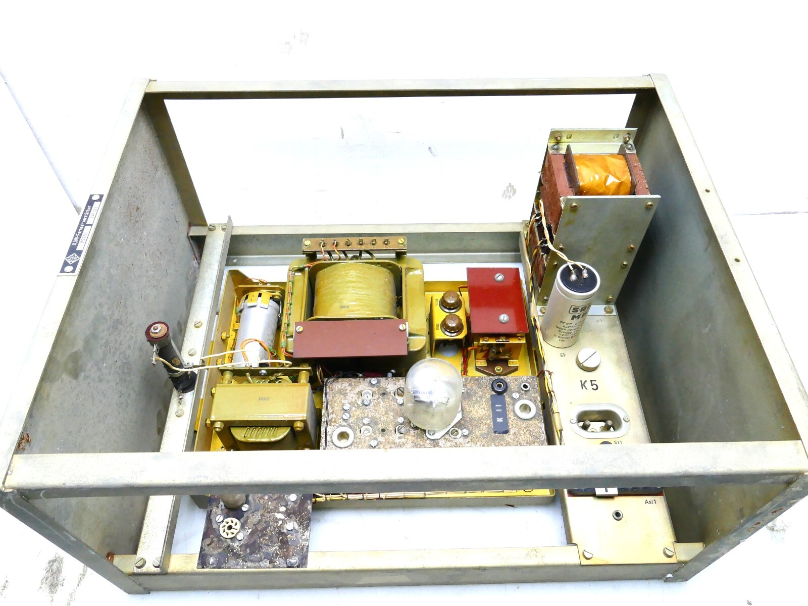 Telefunken V597/1 HF Vintage Fernsehverstärker Posttechnik RFT I649