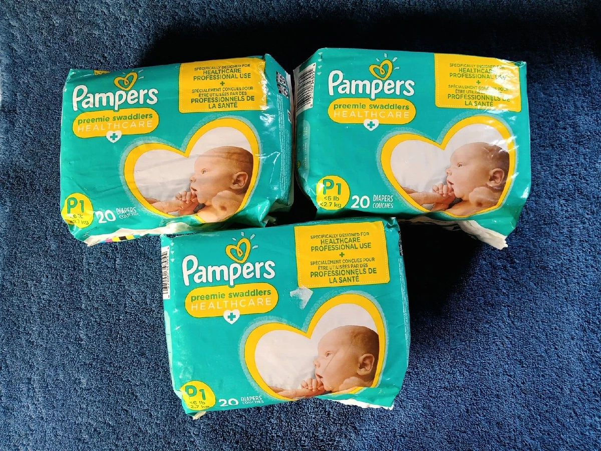 Pampers Swaddlers Diapers, Size Preemie, 20 Count, 44% OFF