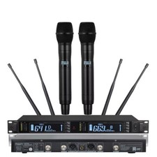 Long Range uhf professional wireless microphone cordless for stage performance