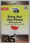 Straight Talk Sim Card (Verizon and T-Mobile) Keep Your Own Phone Kit