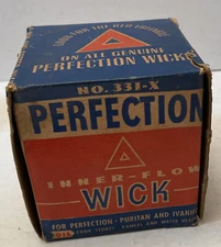 Vintage Perfection Stove Co. Inner-Flow Wick #331 in Box