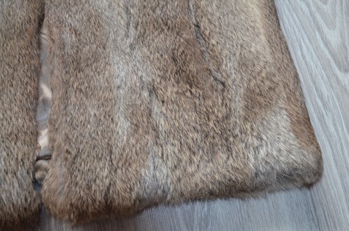 Michael Kors Women's Real Rabbit Fur Vest, Sleeveless Jacket, Size Small - Picture 7 of 15