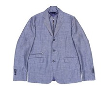 Corneliani RRP1600 Trim Fit Flax Wool Sport Coat